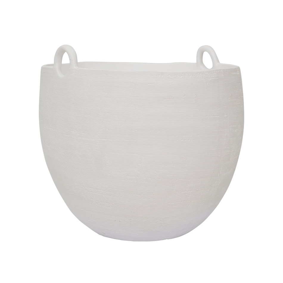 Deco pot Honey - Wit