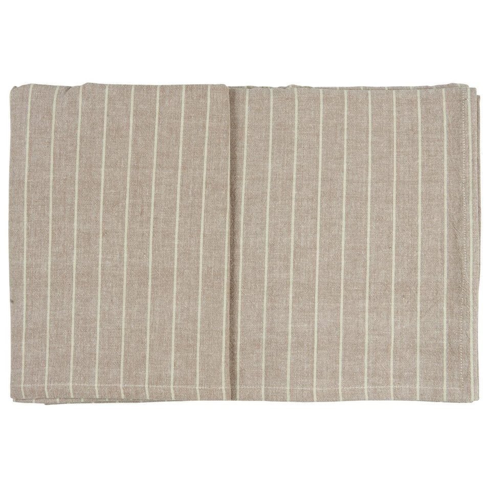 Tafelkleed Malva - Strepen - Beige