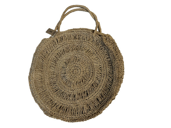 Hennep tas Rond Naturel Groot assortiment jute tassen online Livv Lifestyle