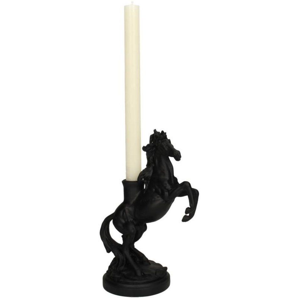 Candlestick horse - Black