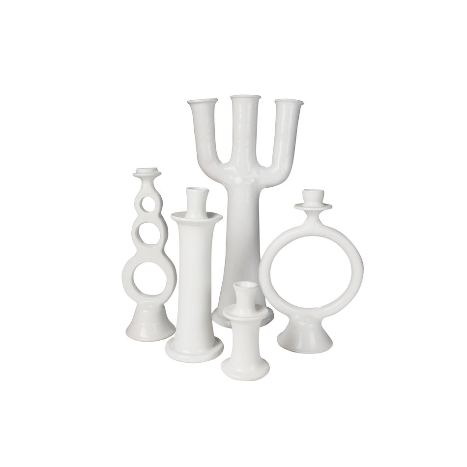 Candlestick Circle - Tamegroute - White