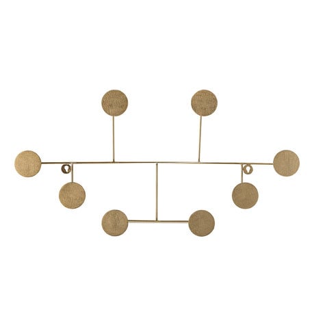 Coat rack Fia - Metal - Brass