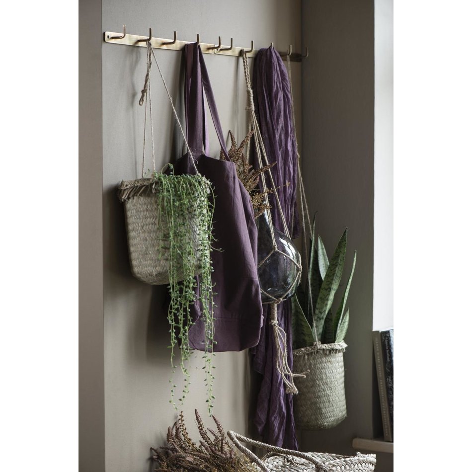 Ib Laursen - Grey Metal 3 Hook Coat Rack