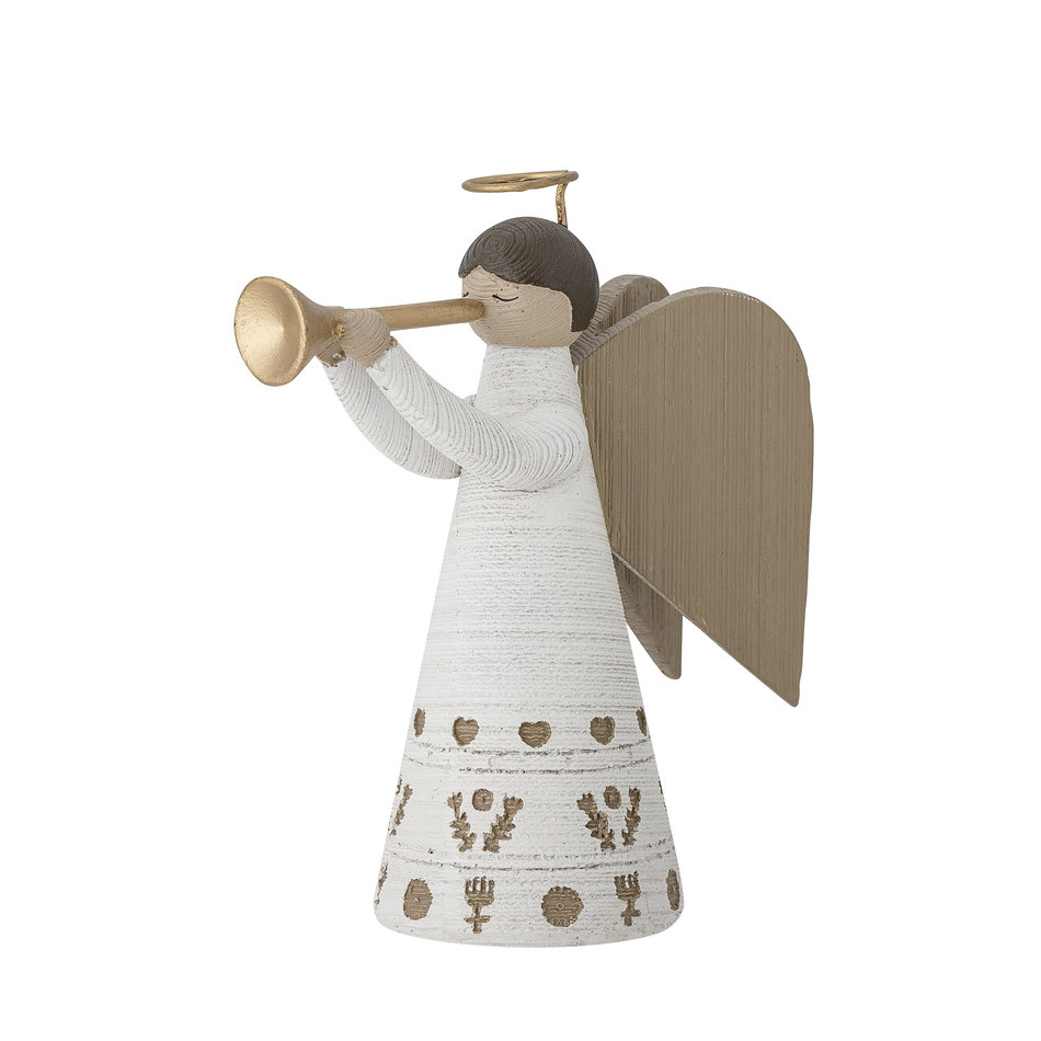 Abba candle stick - Lucia parade - White