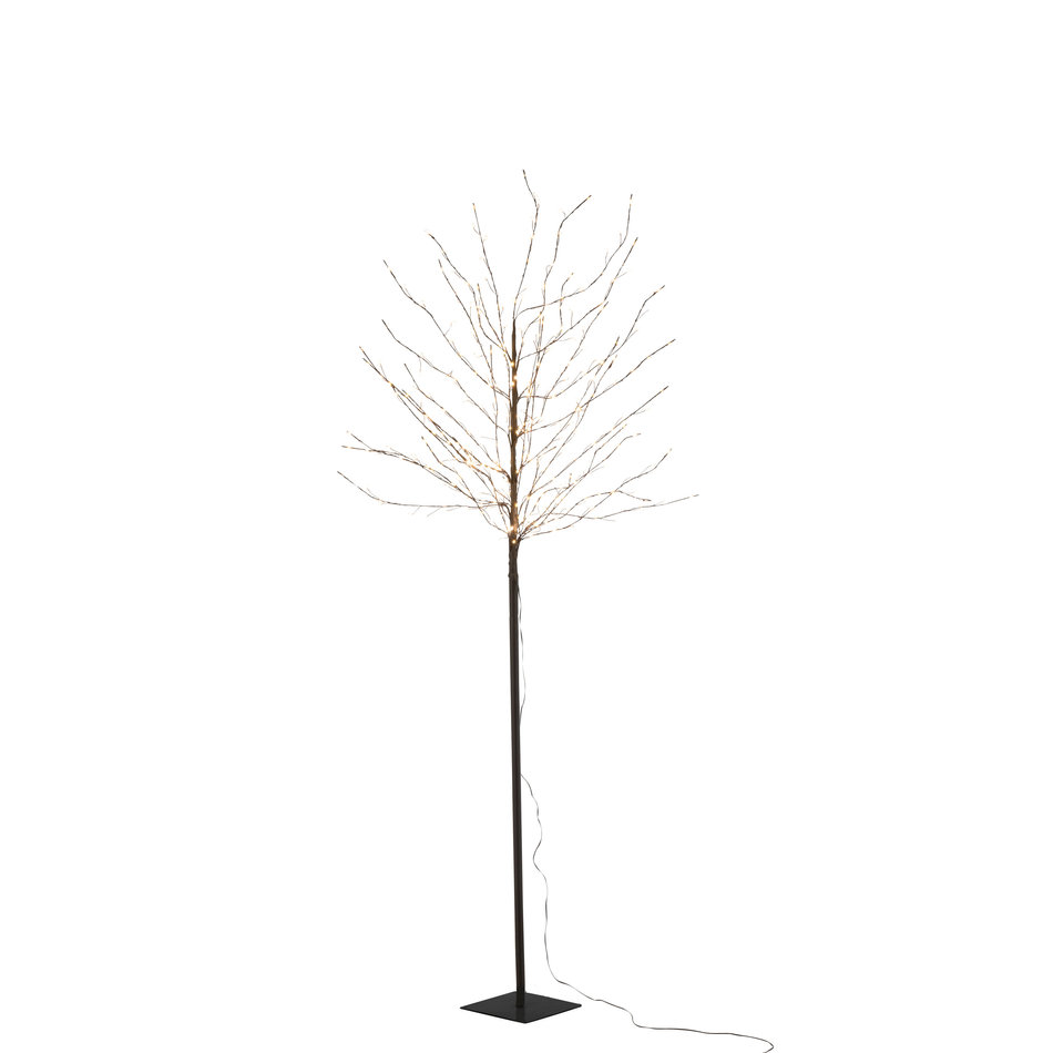 Tree with led lights - Black - 180 cm