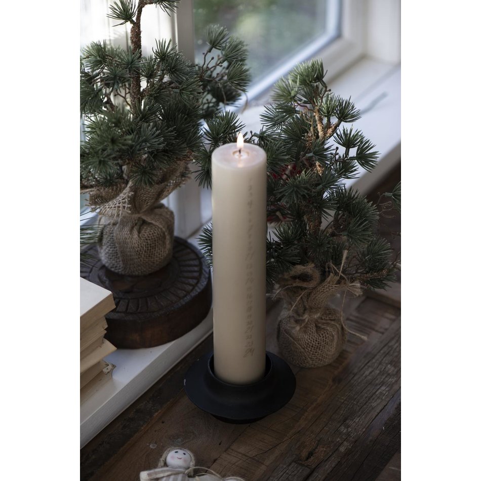 Advent candle - Beige