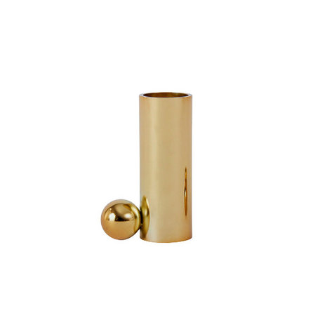 Candle holder Palloa - Gold - Large