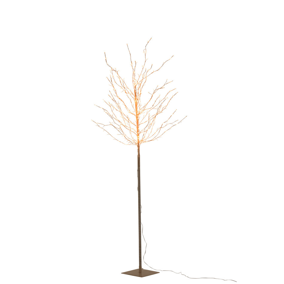 Tree with LED lighting - White - 180 cm