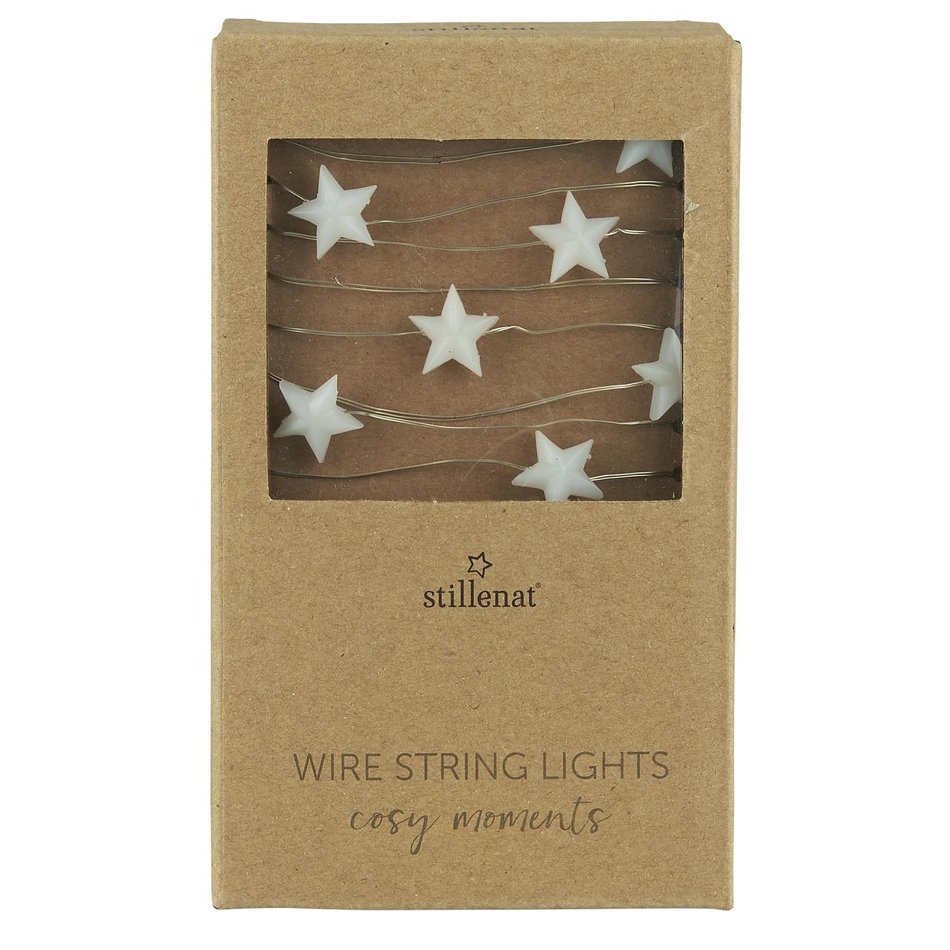 Light string stars -  Indoor / Outdoor - White