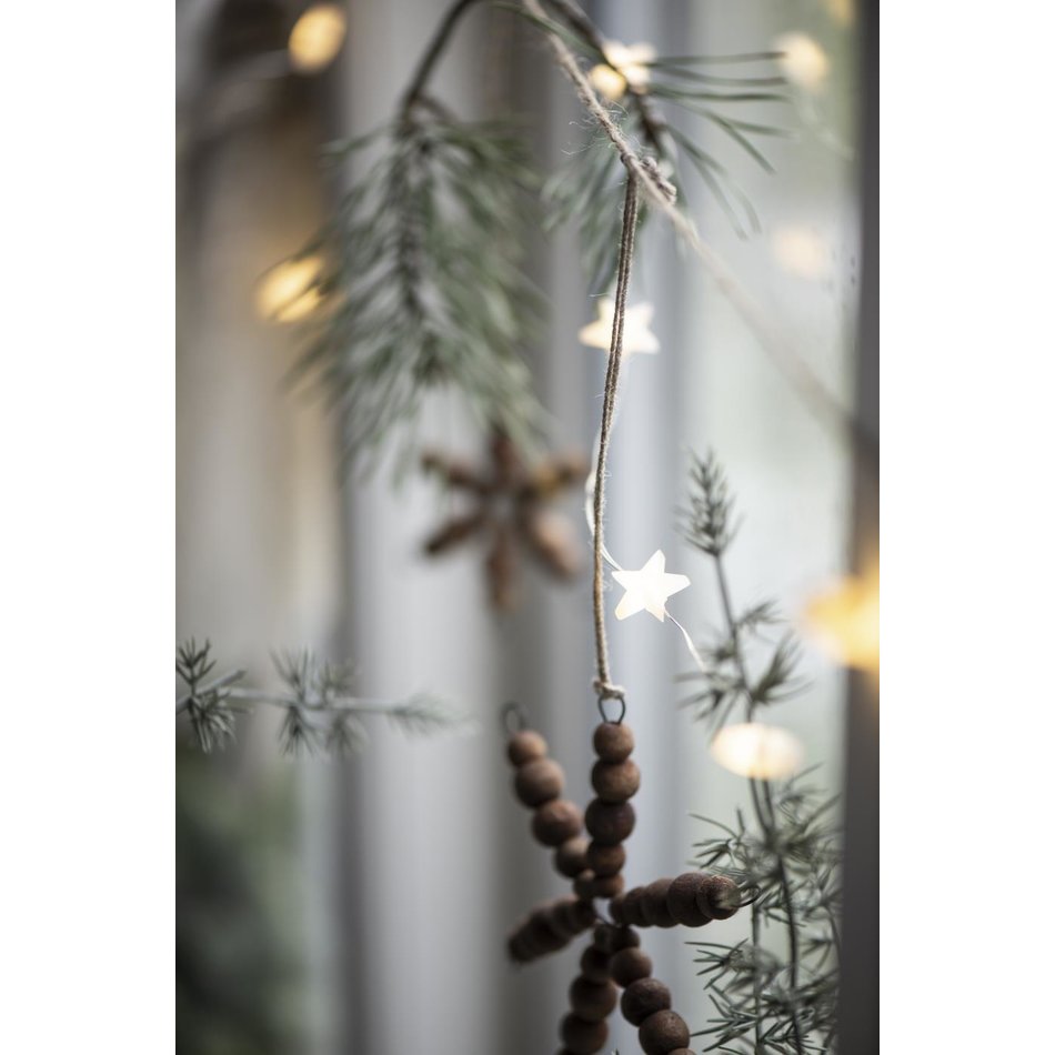 Light string stars -  Indoor / Outdoor - White