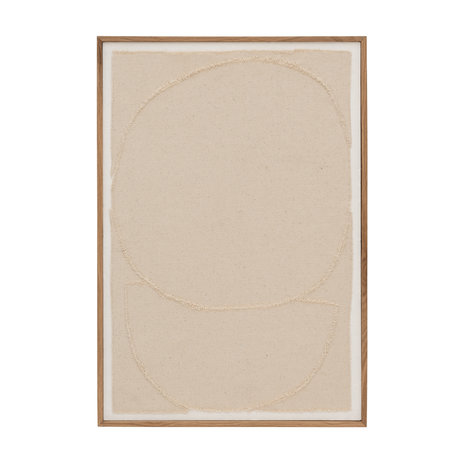 Wanddeco Patches B - Canvas - Naturel