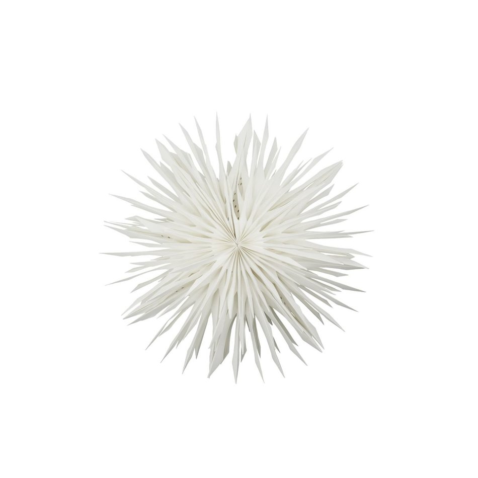 Kerstster Reef - Papier - Offwhite - Ø 50 cm