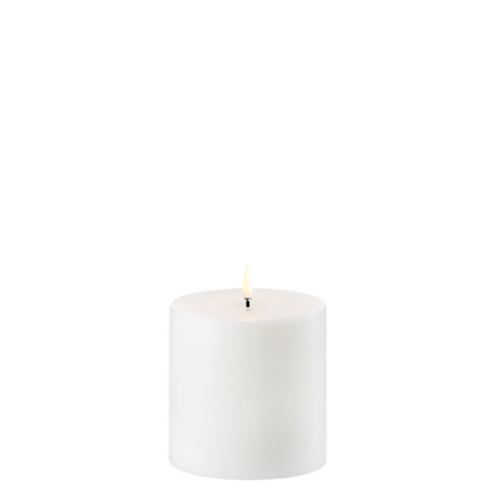 Pillar - LED candle - White - H 10cm