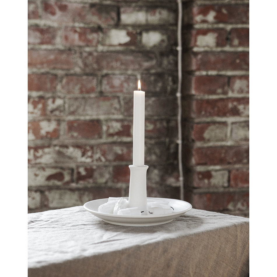 Candle holder Bondstorp - Ceramics - Wit