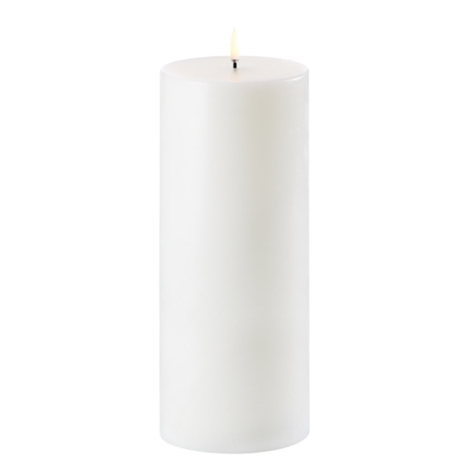 Pillar - LED candle - White - H 25cm