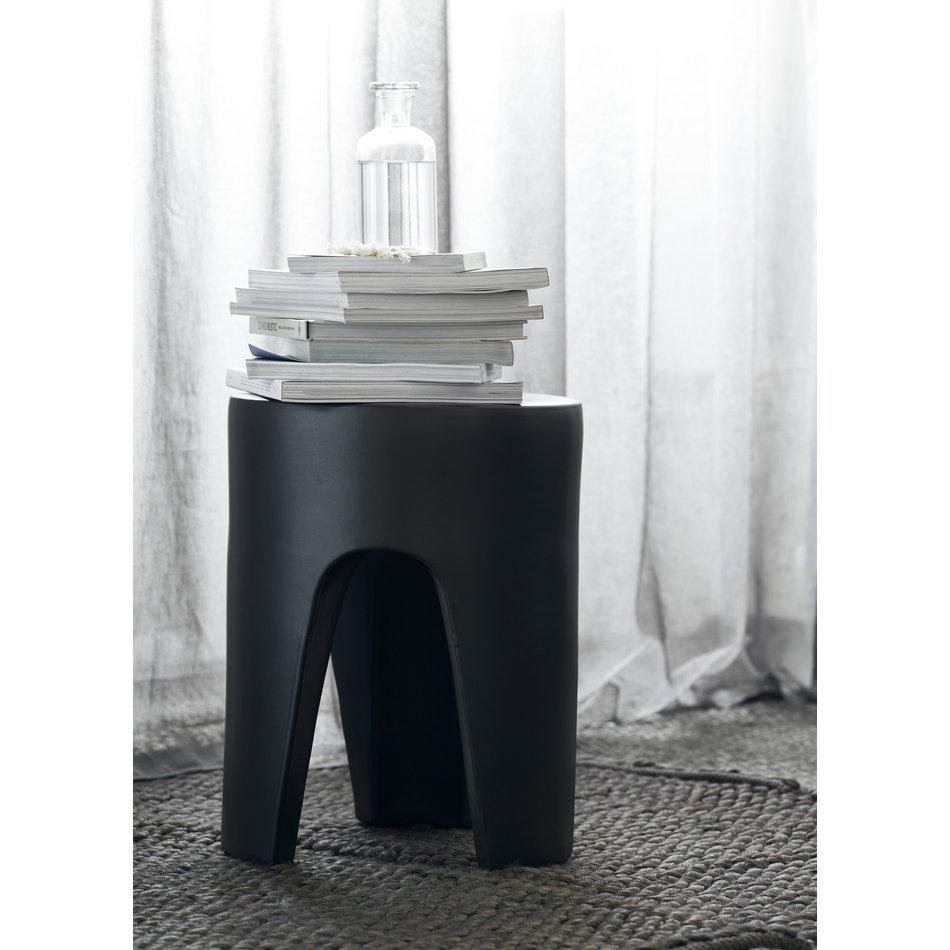 Sidetable Besshoei - Aardewerk - Coal