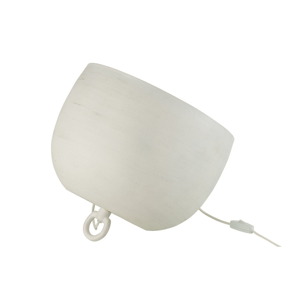 Design lamp Metaal - Wit - Large