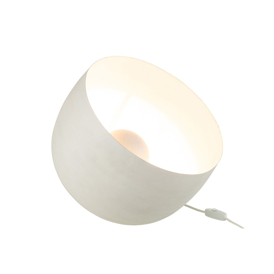 Design lamp Metaal - Wit - Large