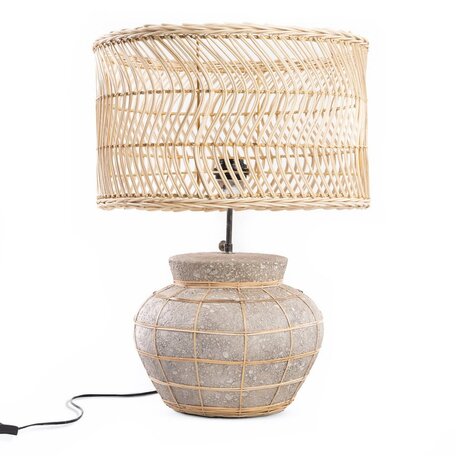 Table lamp Kythira - Concrete - Grey