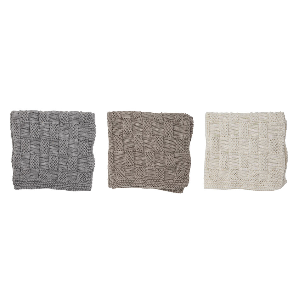 Dishcloth Odine - Knitted - 3 pcs