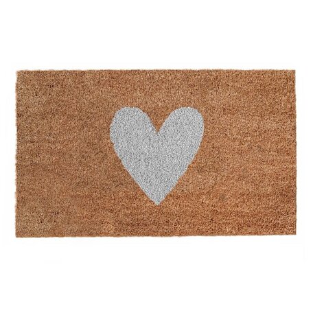 Coconut doormat - Heart