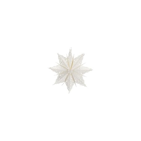 Christmas star Clip  - White - Ø 30 cm