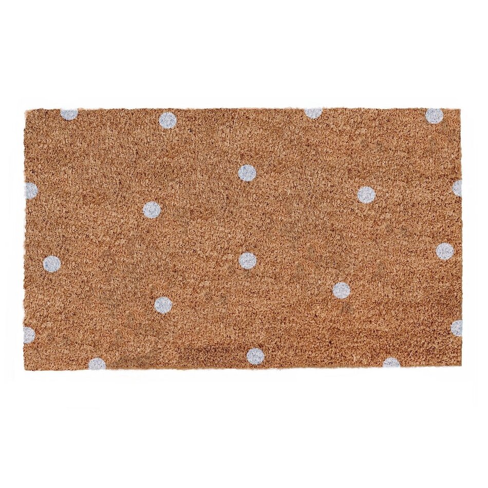 Coconut doormat - Dots