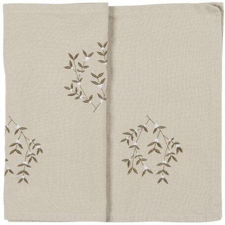 Table runner Mistletoe - Natural