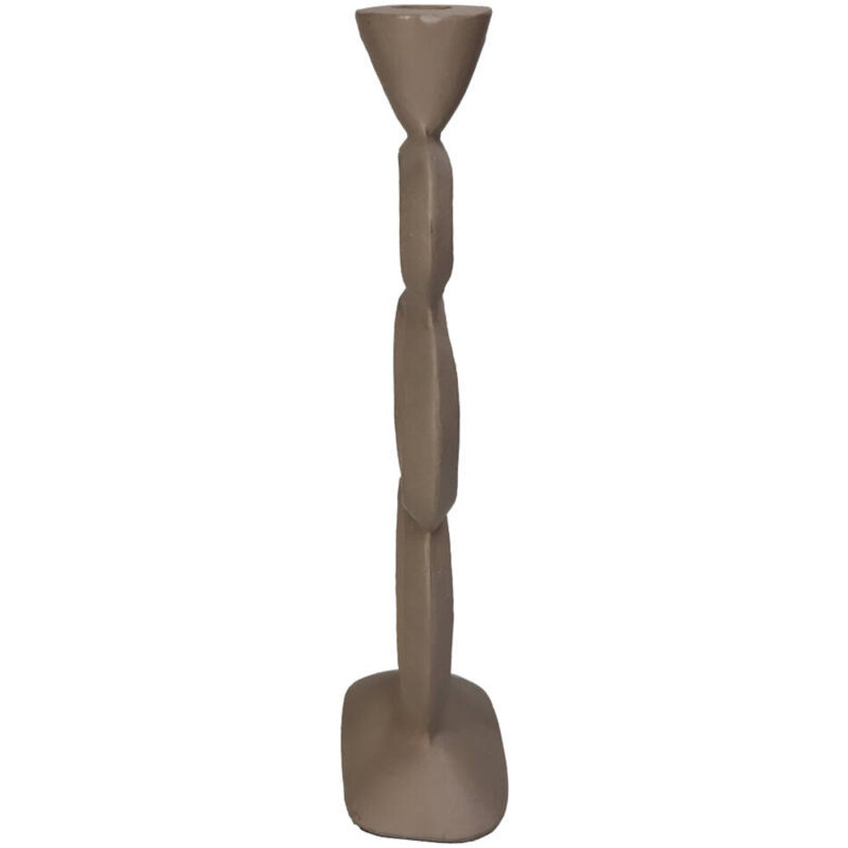 Candlestick organic - Beige - Medium