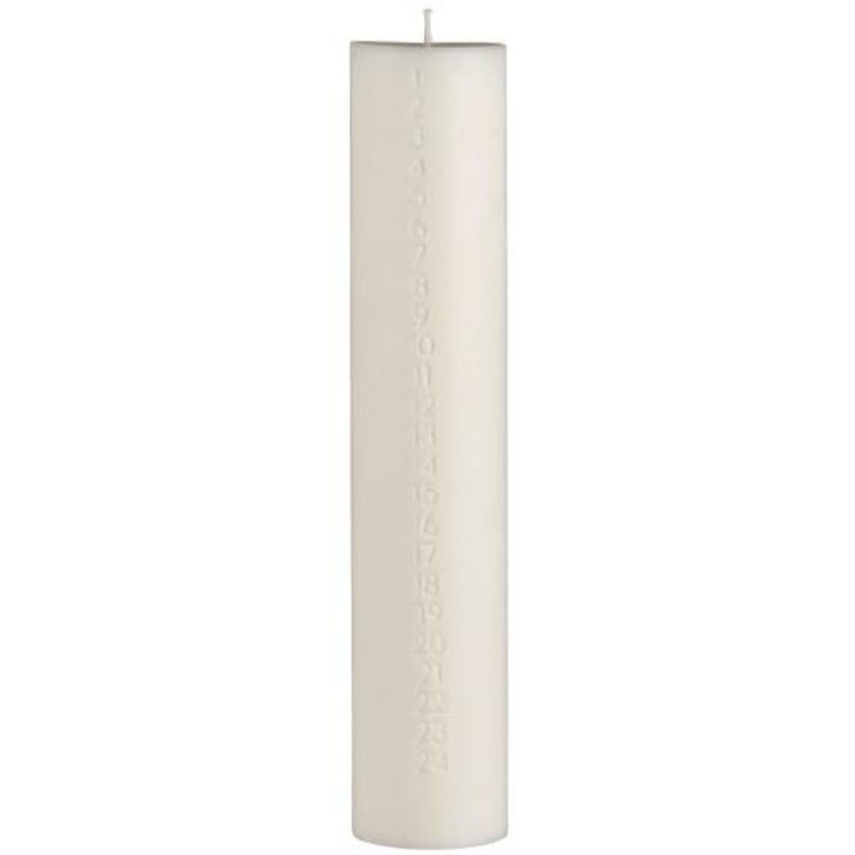 Advent candle - White