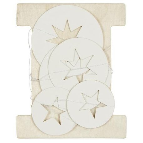 String stars - Paper - White