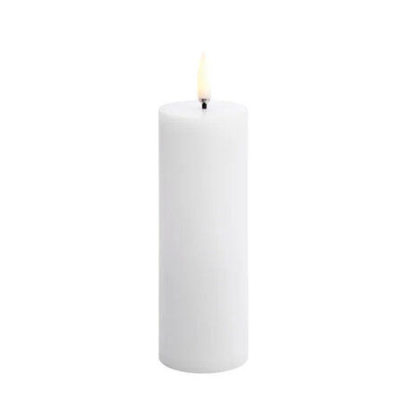 Pillar - LED candle - White - H 14,5