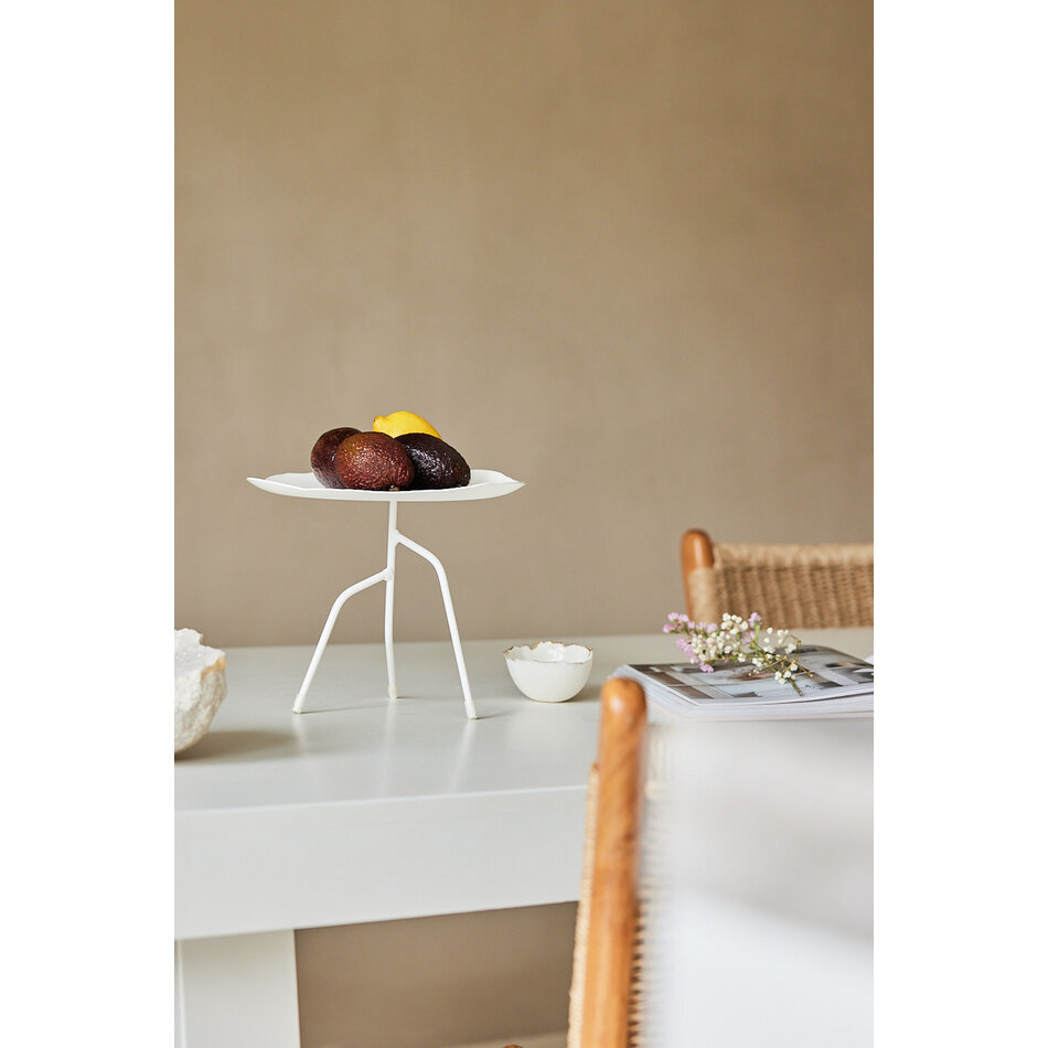 The thin table bowl - White