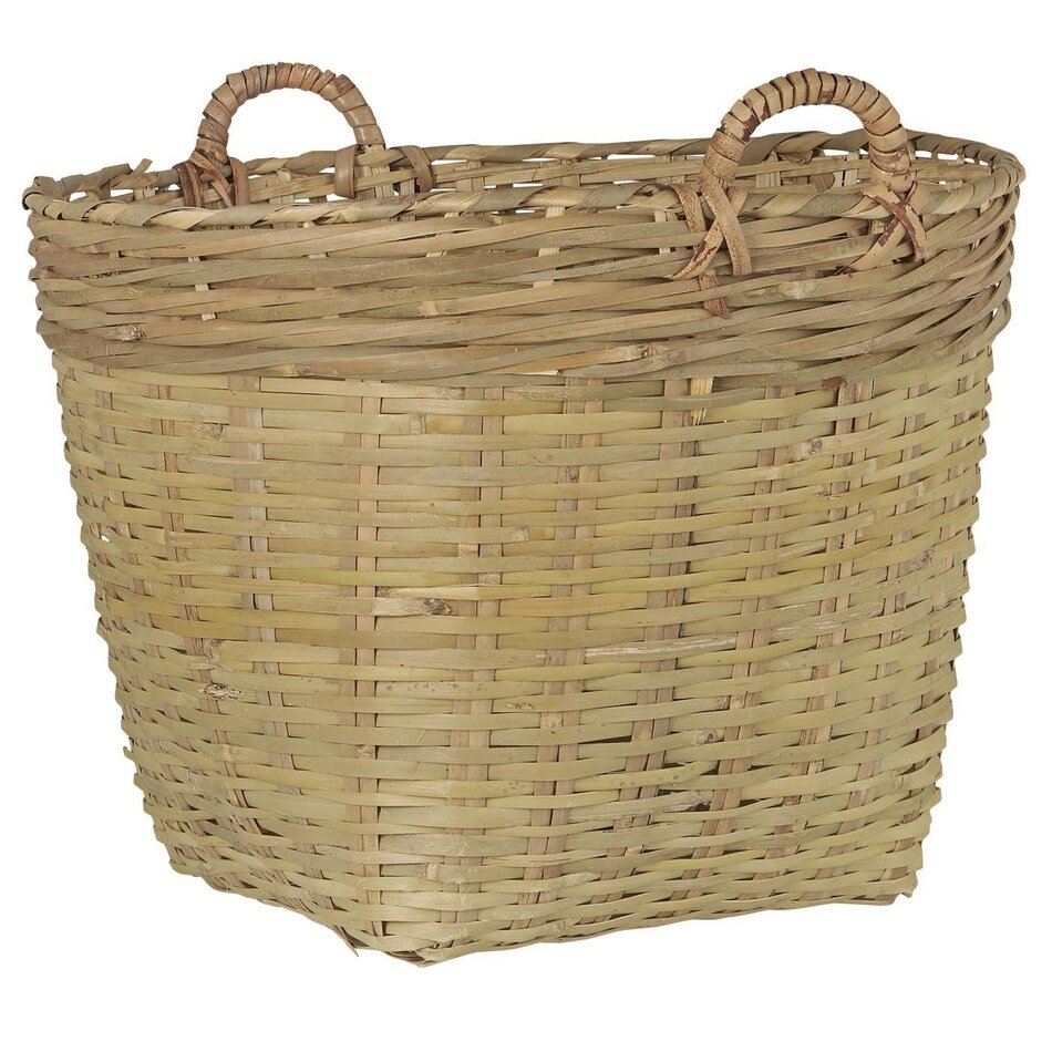 Bamboo Basket - Square - With handles