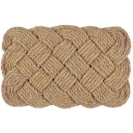 Braided doormat - Natural