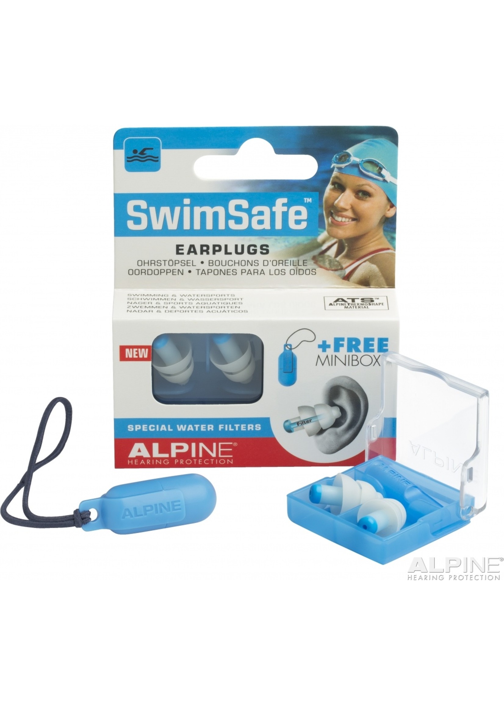 Alpine SwimSafe oordopjes