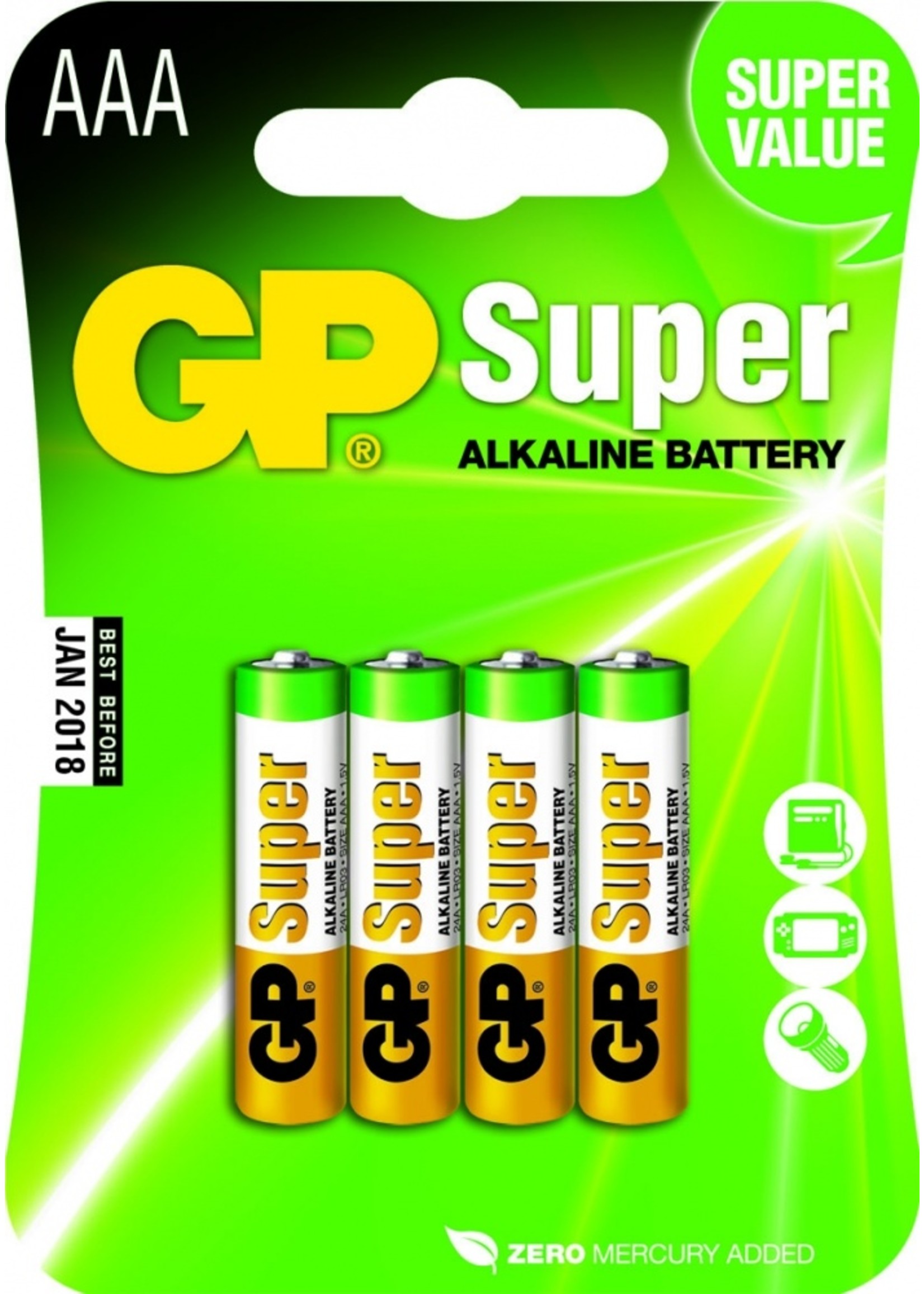 AAA batterijen