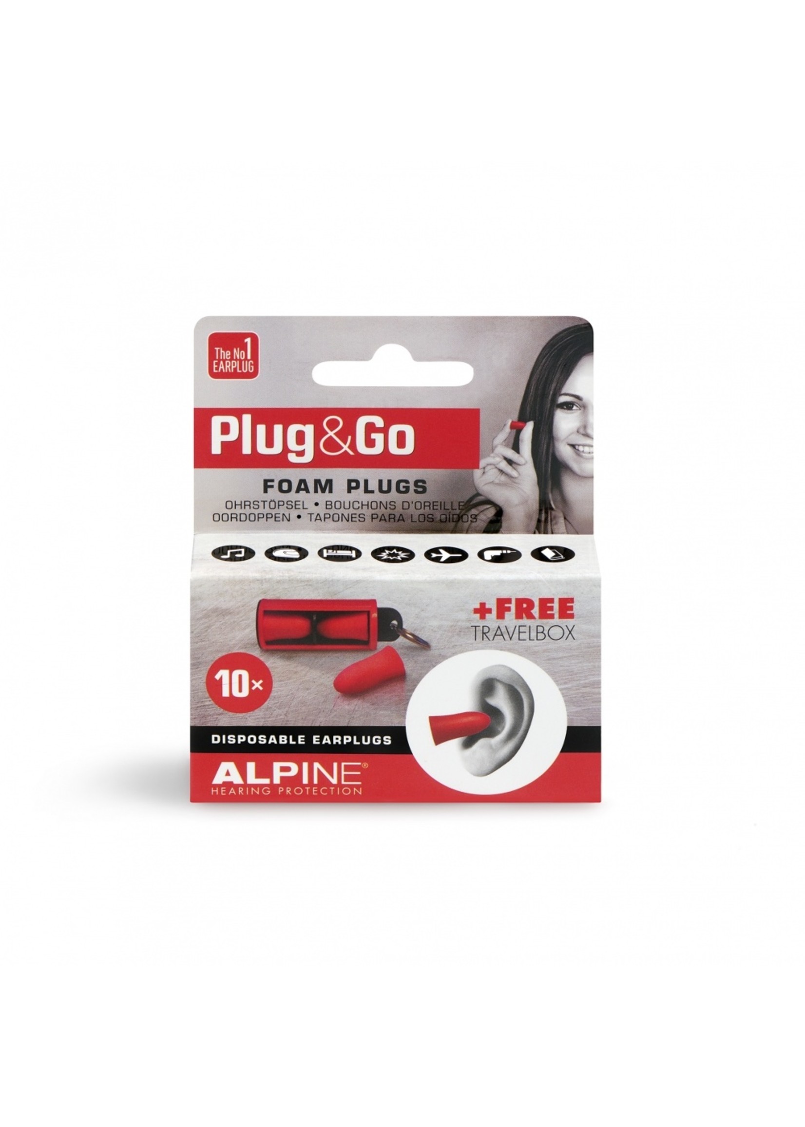 Alpine Plug&Go oordopjes