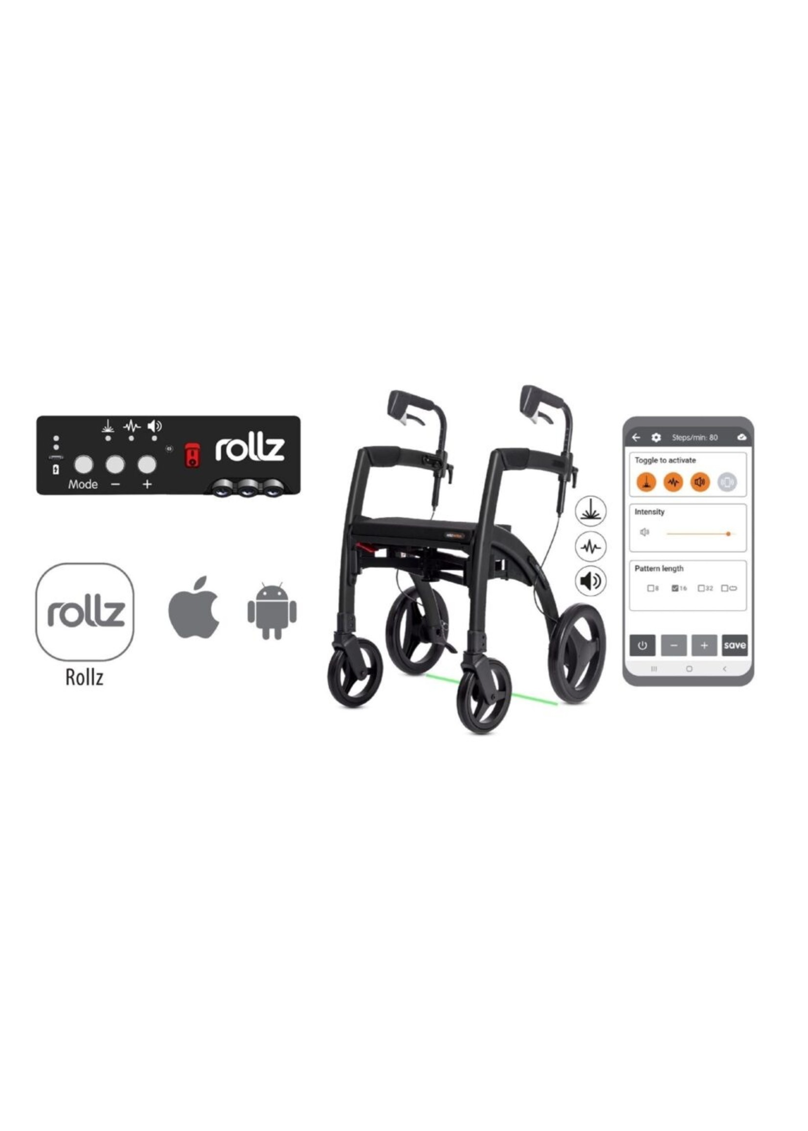 Rollz Rollz Motion Rhythm Parkinson Rollator