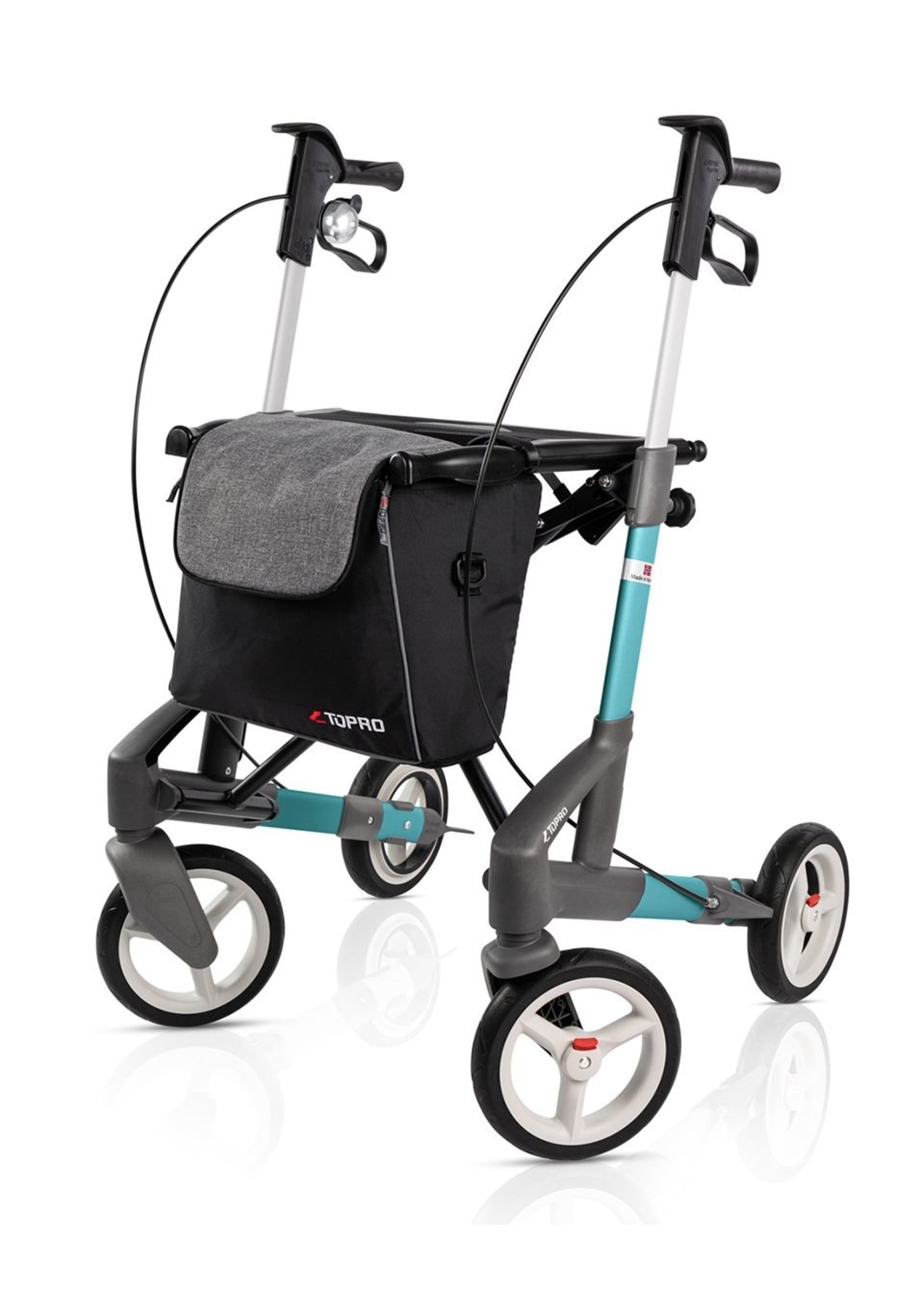 Topro Topro Troja 5G Rollator incl Boodschappentas in 8 kleuren