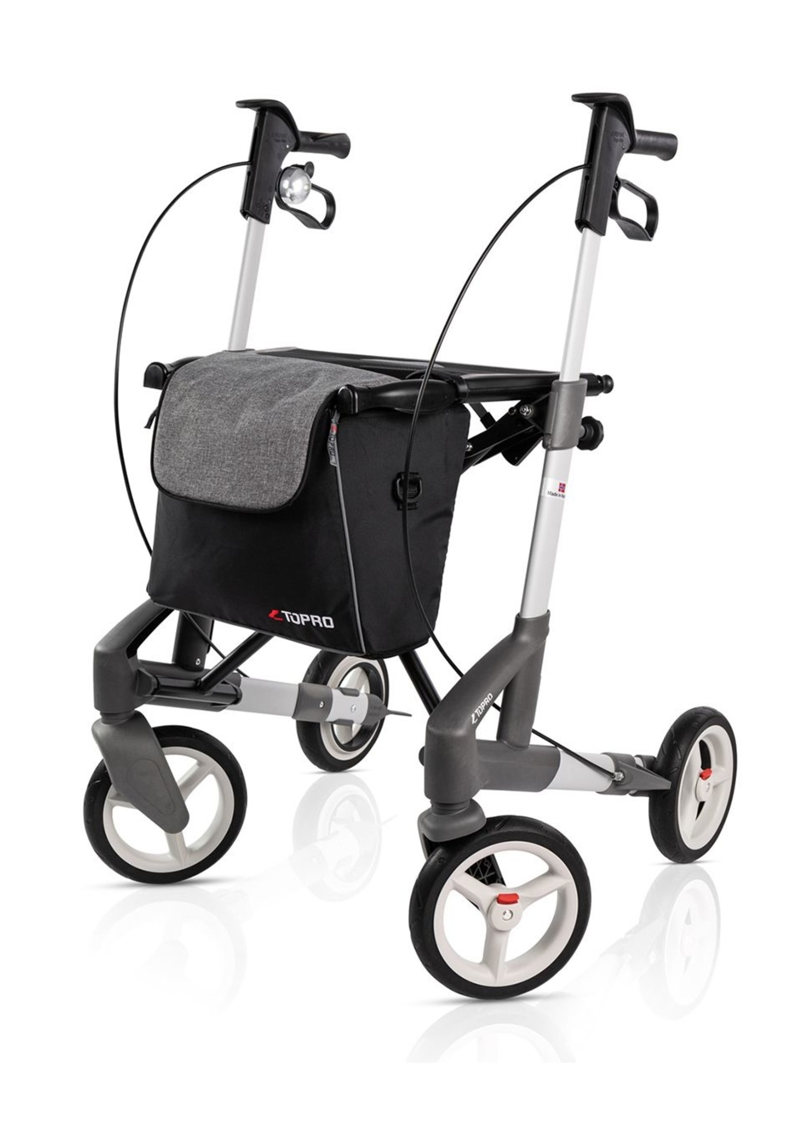 Topro Topro Troja 5G Rollator incl Boodschappentas in 8 kleuren