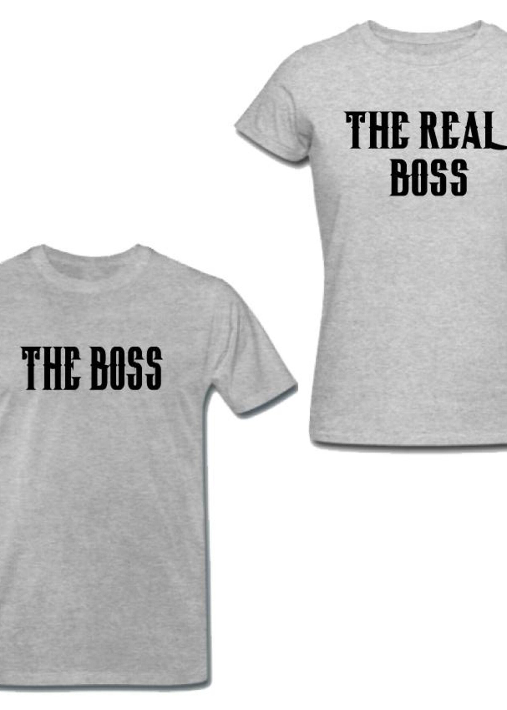 THE (REAL) BOSS COUPLE TEES