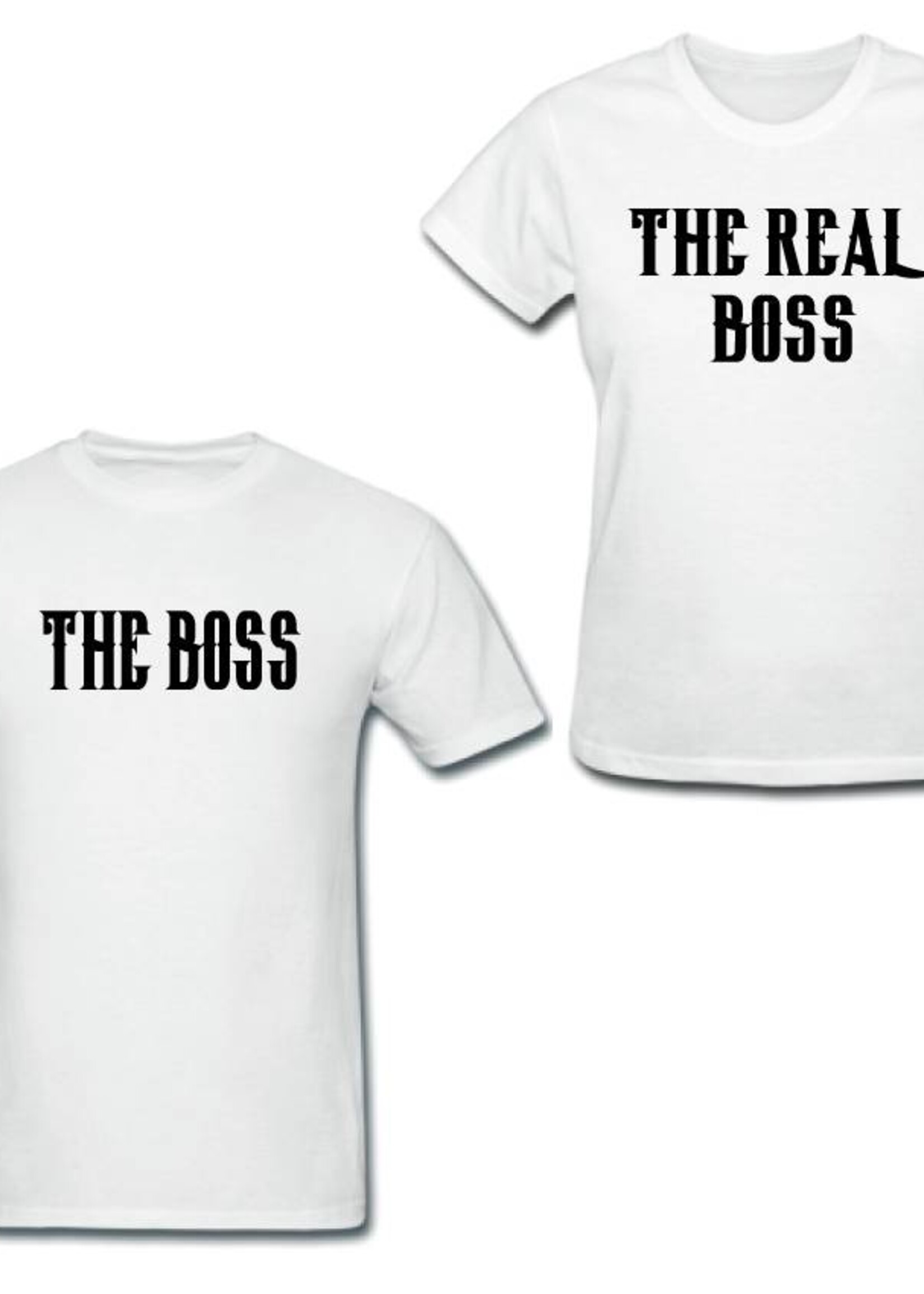 THE (REAL) BOSS COUPLE TEES