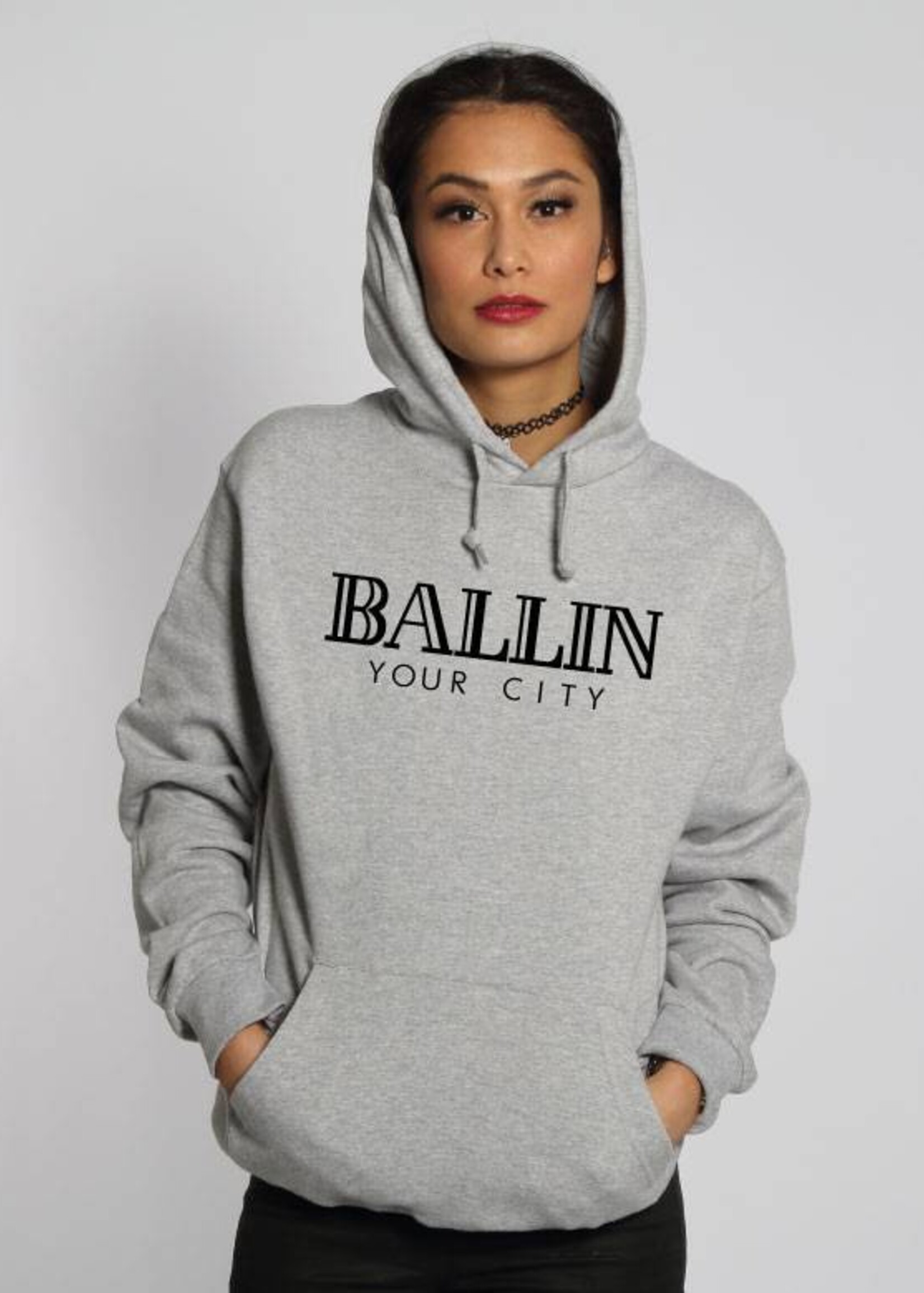 CUSTOM BALLIN HOODIE (WMN)