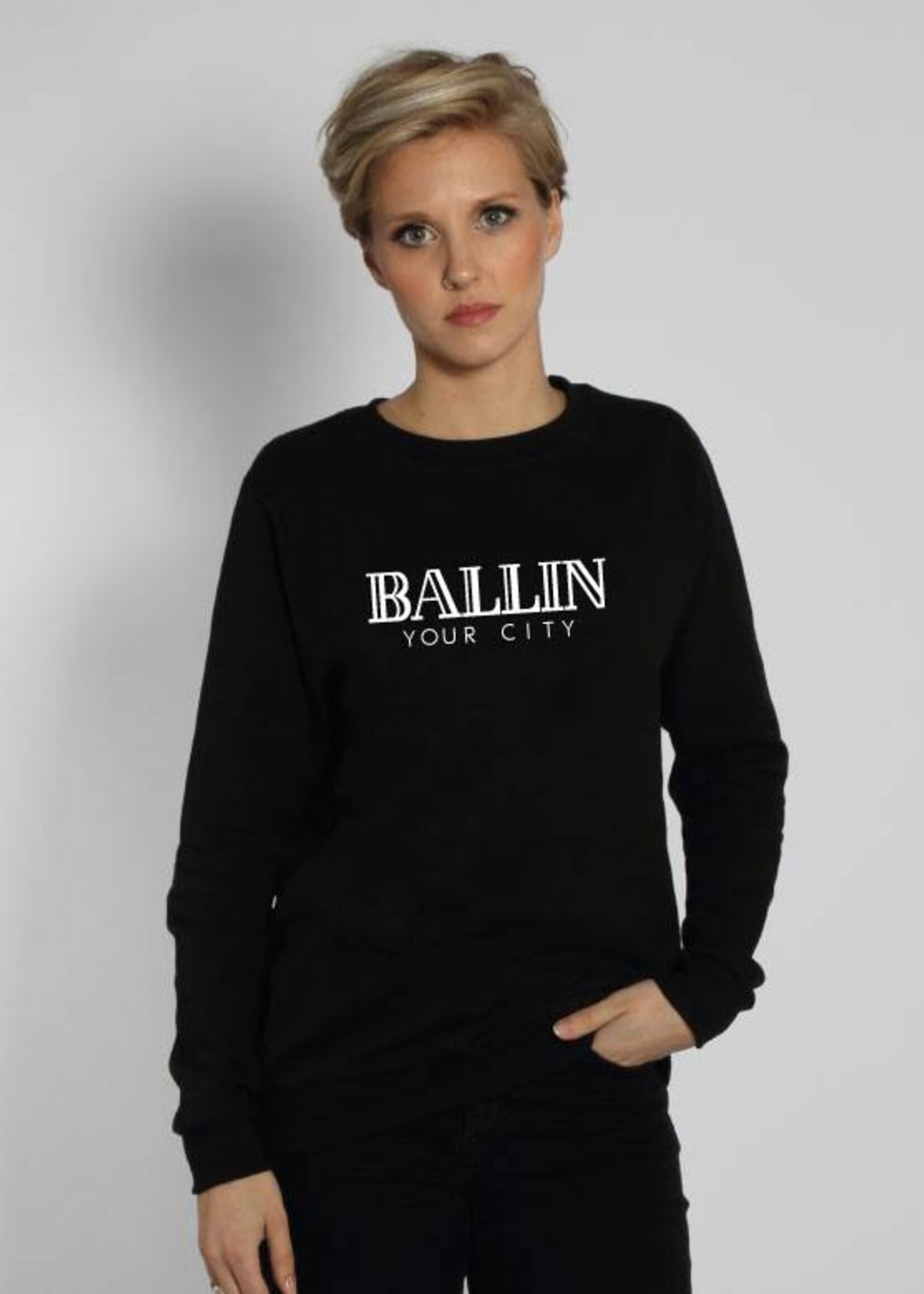 CUSTOM BALLIN SWEATER (WMN)