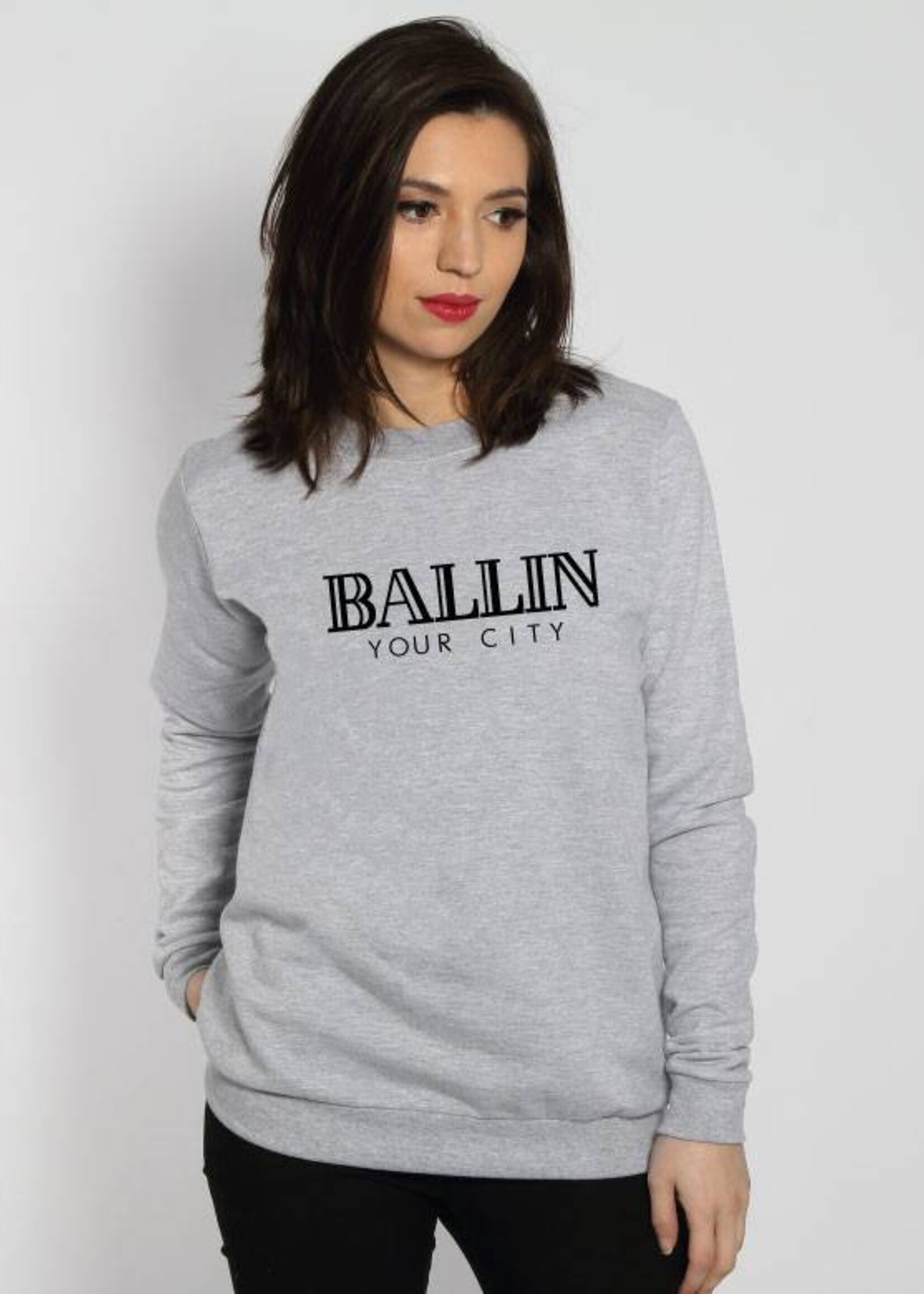 CUSTOM BALLIN SWEATER (WMN)