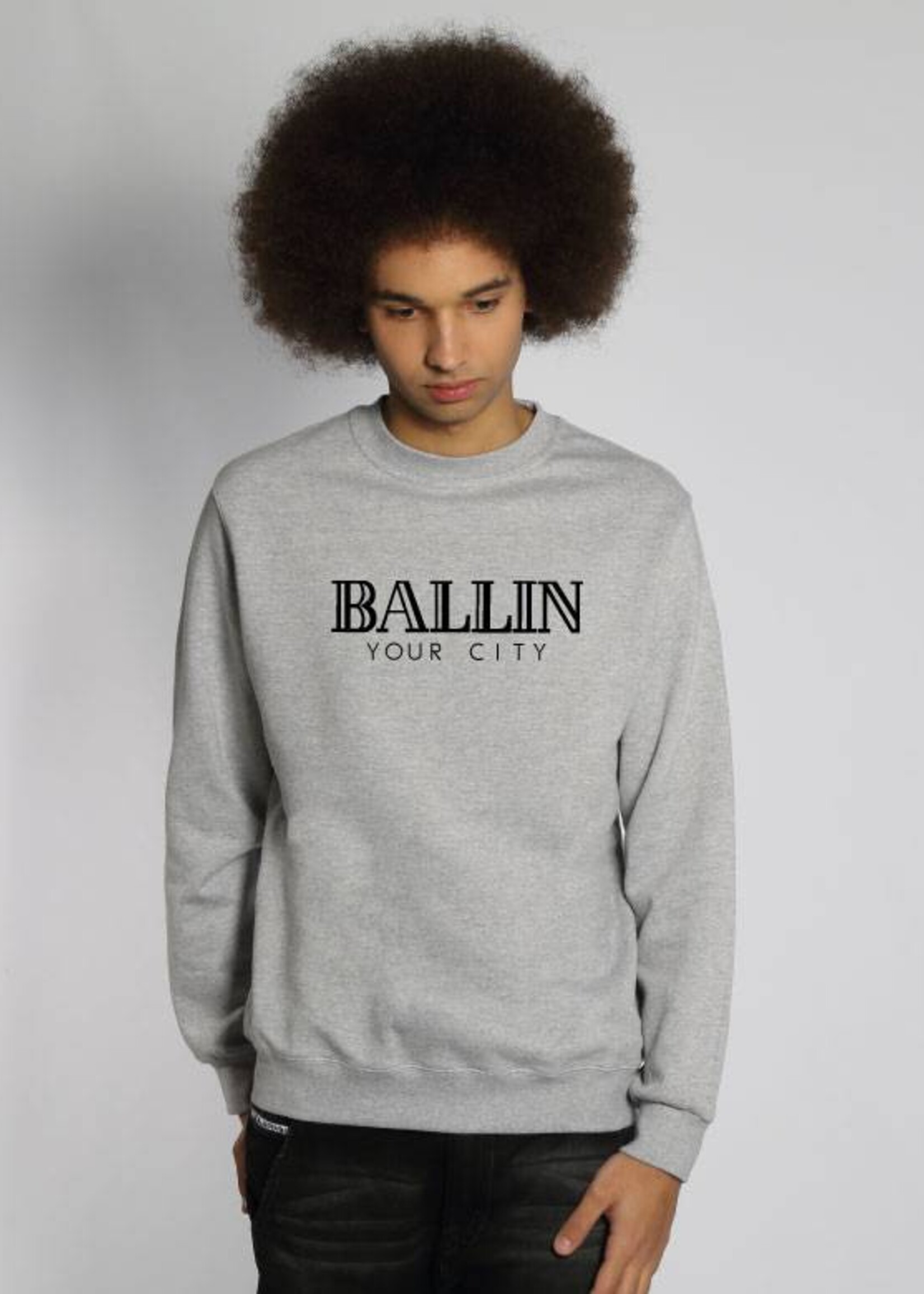 CUSTOM BALLIN SWEATER (MEN)