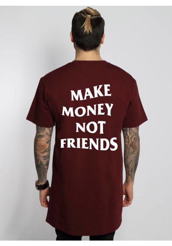 MAKE MONEY NOT FRIENDS LONG TEE (MEN)