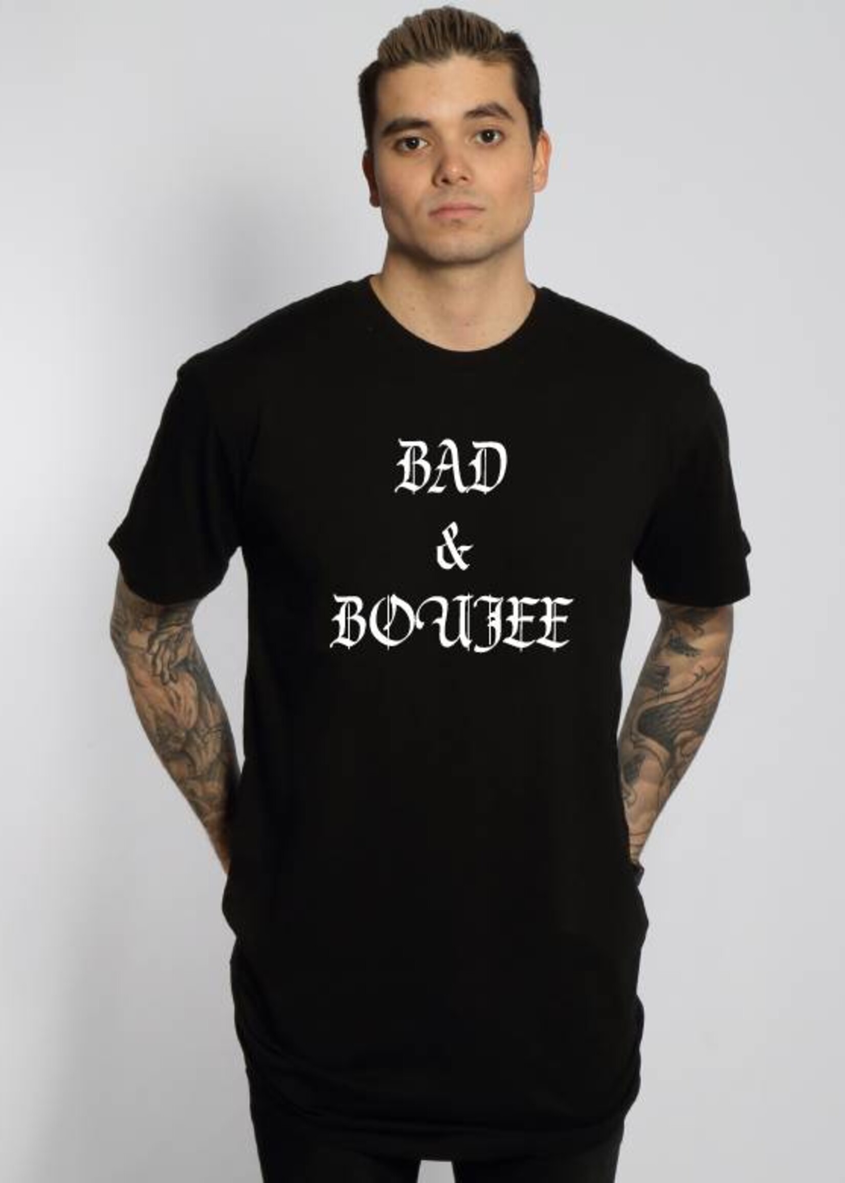 BAD & BOUJEE LONG TEE (MEN)