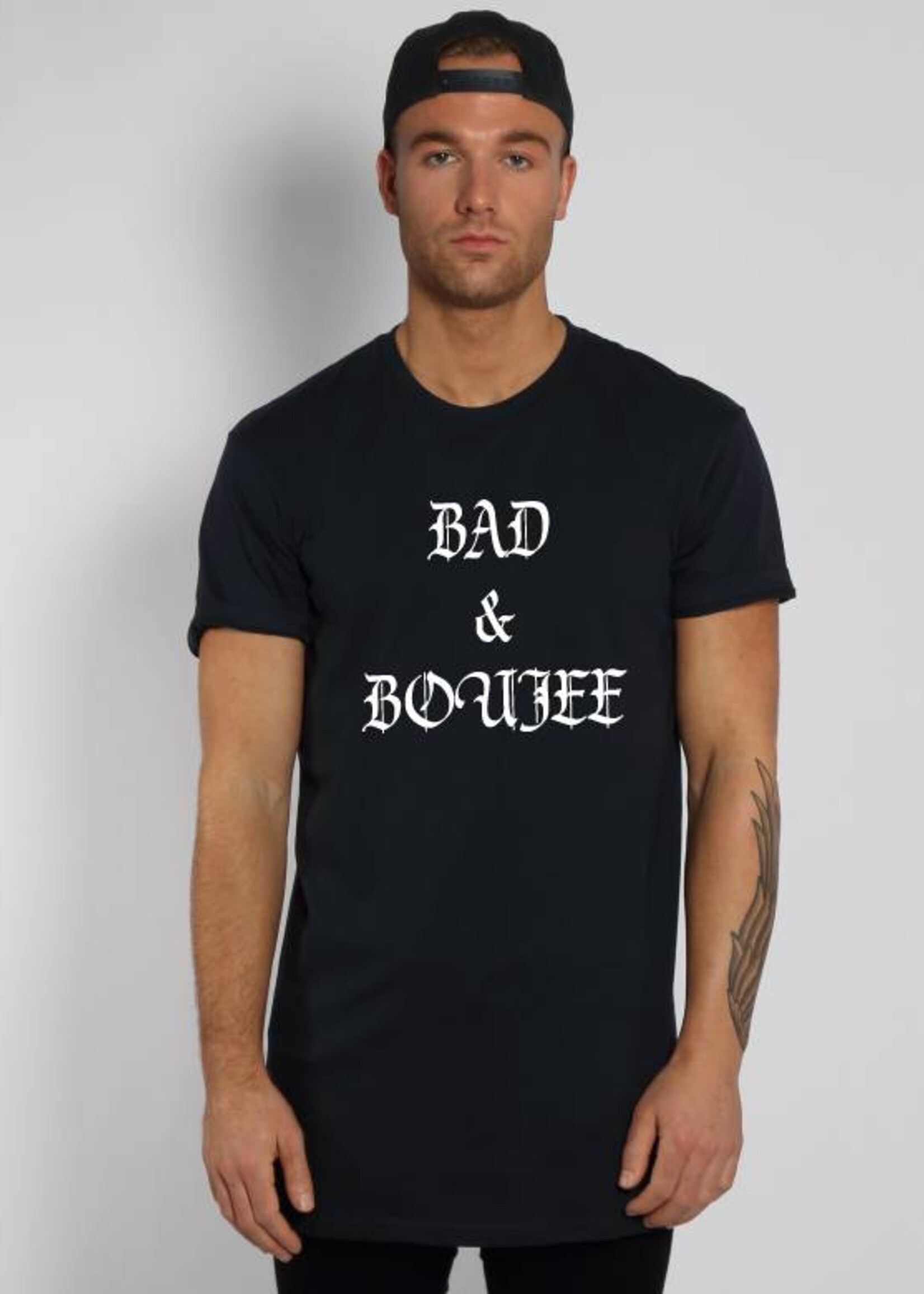 BAD & BOUJEE LONG TEE (MEN)